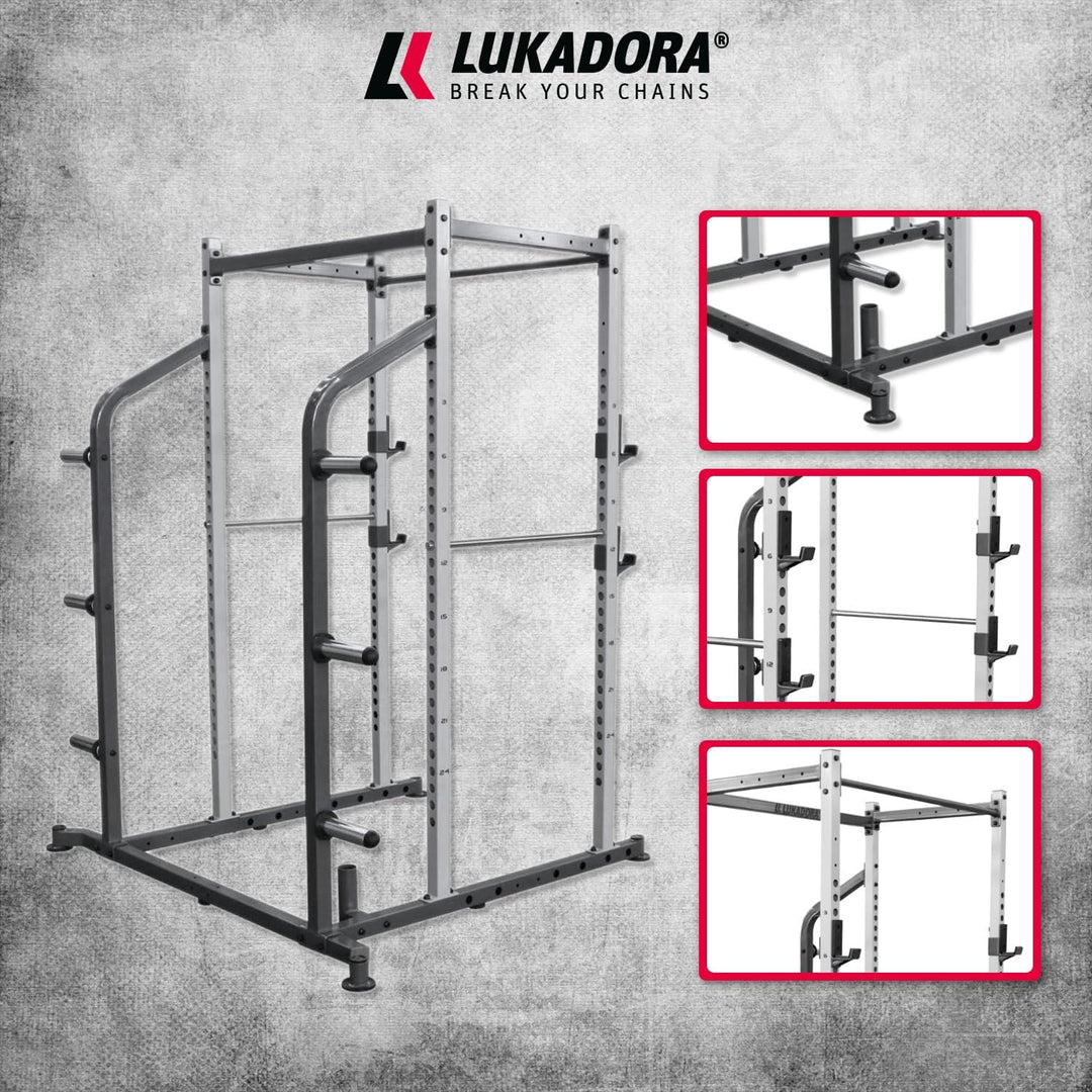 Power Rack Multifunctional, Lukadora