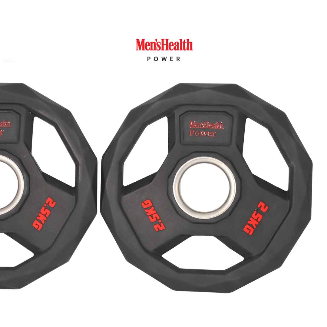 Discuri olimpice, 50/51 mm, 1.25 - 2.5 KG, negru, Lukadora