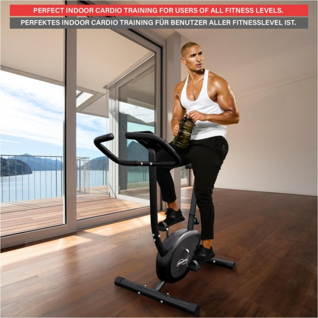 Bicicletă cardio cu afișaj LCD, Physionics - Gorilla Sports Ro