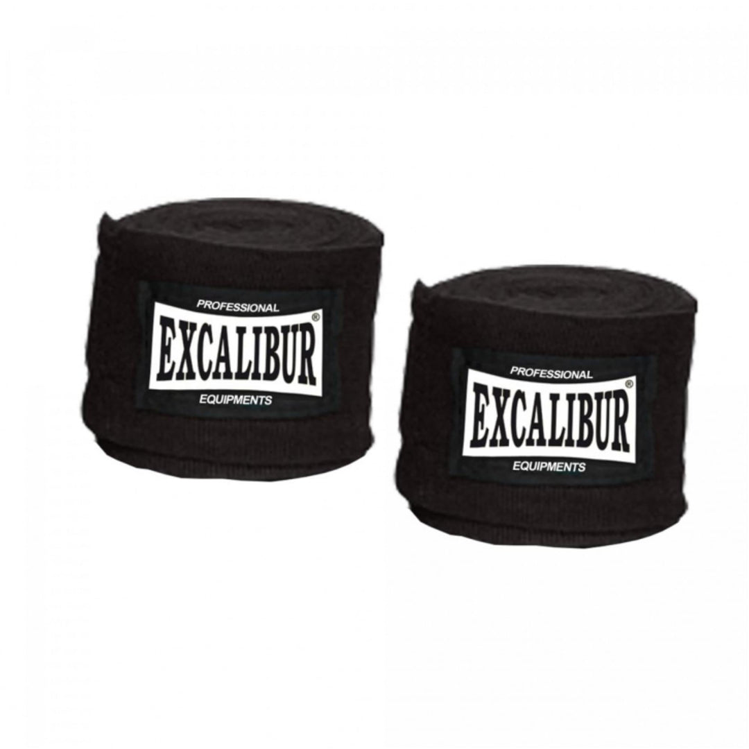 Bandaj de box EXCALIBUR CLUB PRO negru/rosu - Gorilla Sports Ro