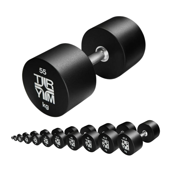 Ganteră rotunda, CPU, 10-57,5 KG TRYM