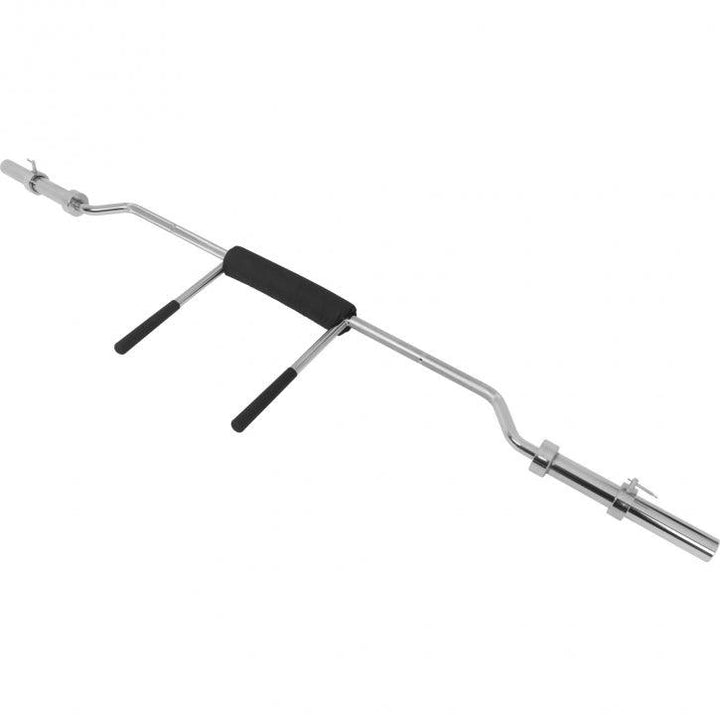 Safety Squat Bar 50/51m Crom/Negru - Gorilla Sports Ro