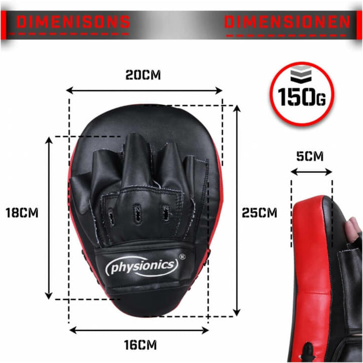 Set 2 palmare pentru box PHYSIONICS