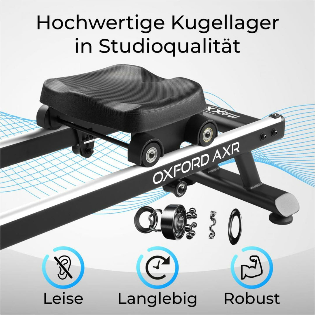 Aparat de vâslit Maxxus Oxford AXR - Gorilla Sports Ro