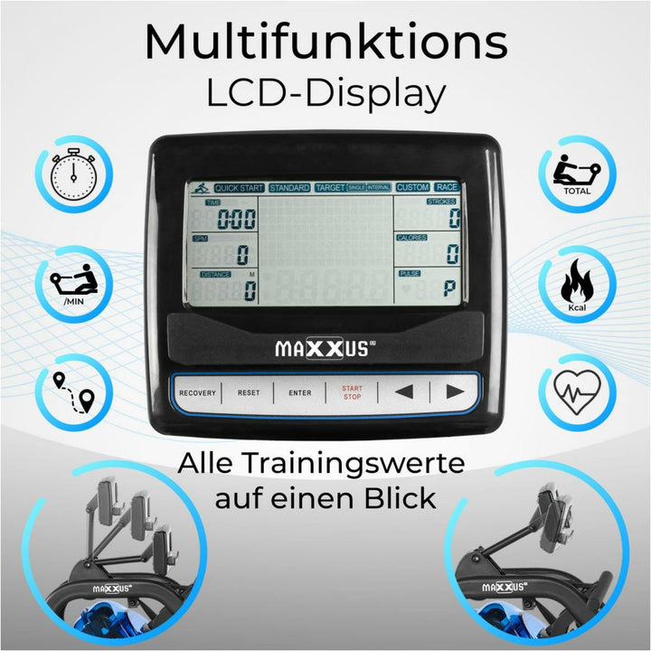 Aparat de vâslit Maxxus Oxford AXR - Gorilla Sports Ro