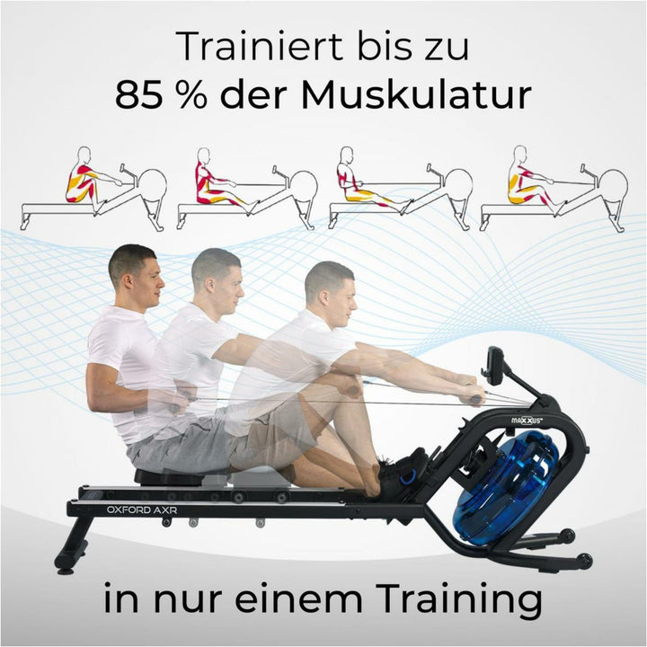 Aparat de vâslit Maxxus Oxford AXR - Gorilla Sports Ro