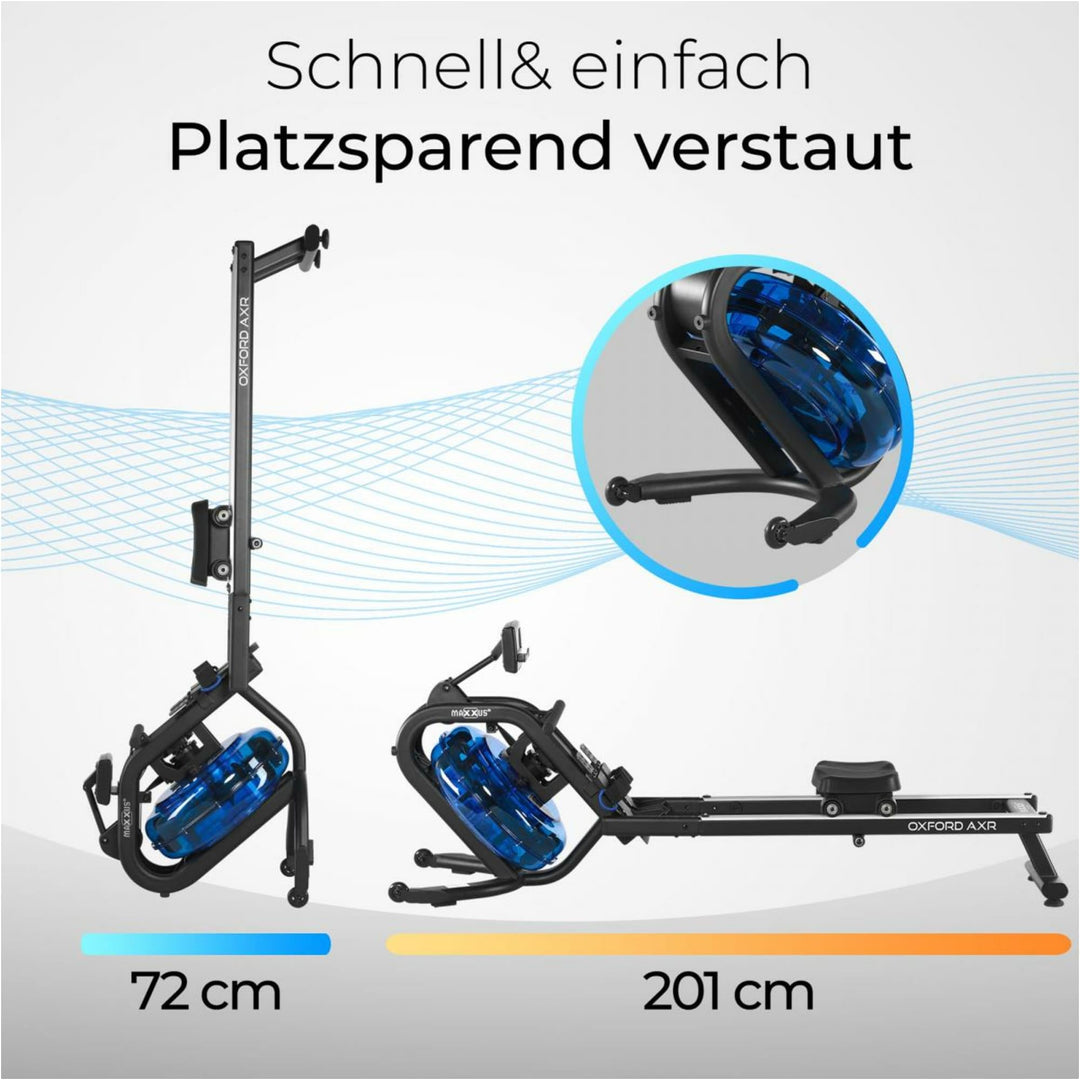 Aparat de vâslit Maxxus Oxford AXR - Gorilla Sports Ro