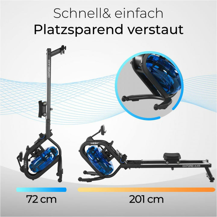 Aparat de vâslit Maxxus Oxford AXR - Gorilla Sports Ro