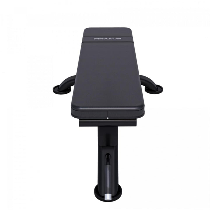 Banca fixa, solida, neagra, Maxxus PRO - Gorilla Sports Ro