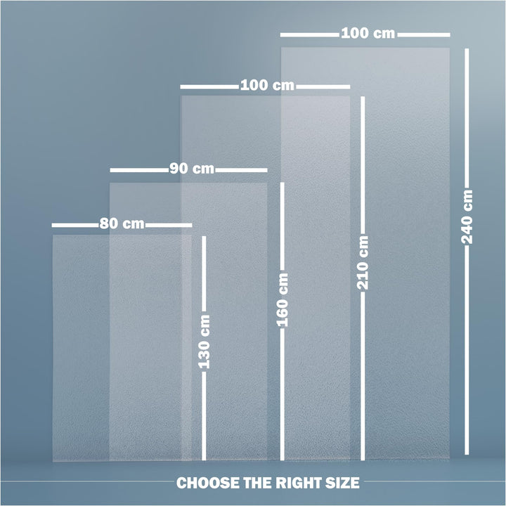 Covoraș de protecție a podelei, transparent - Gorilla Sports Ro