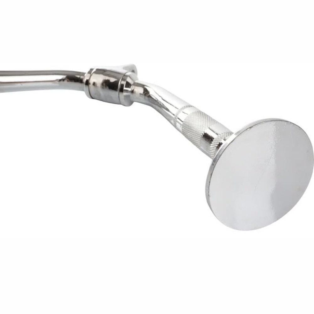 Maner Triceps V cu articulatie pivotanta, sarcina maxima de 200 kg, suprafata de prindere zimtata, otel, cromat ScSports