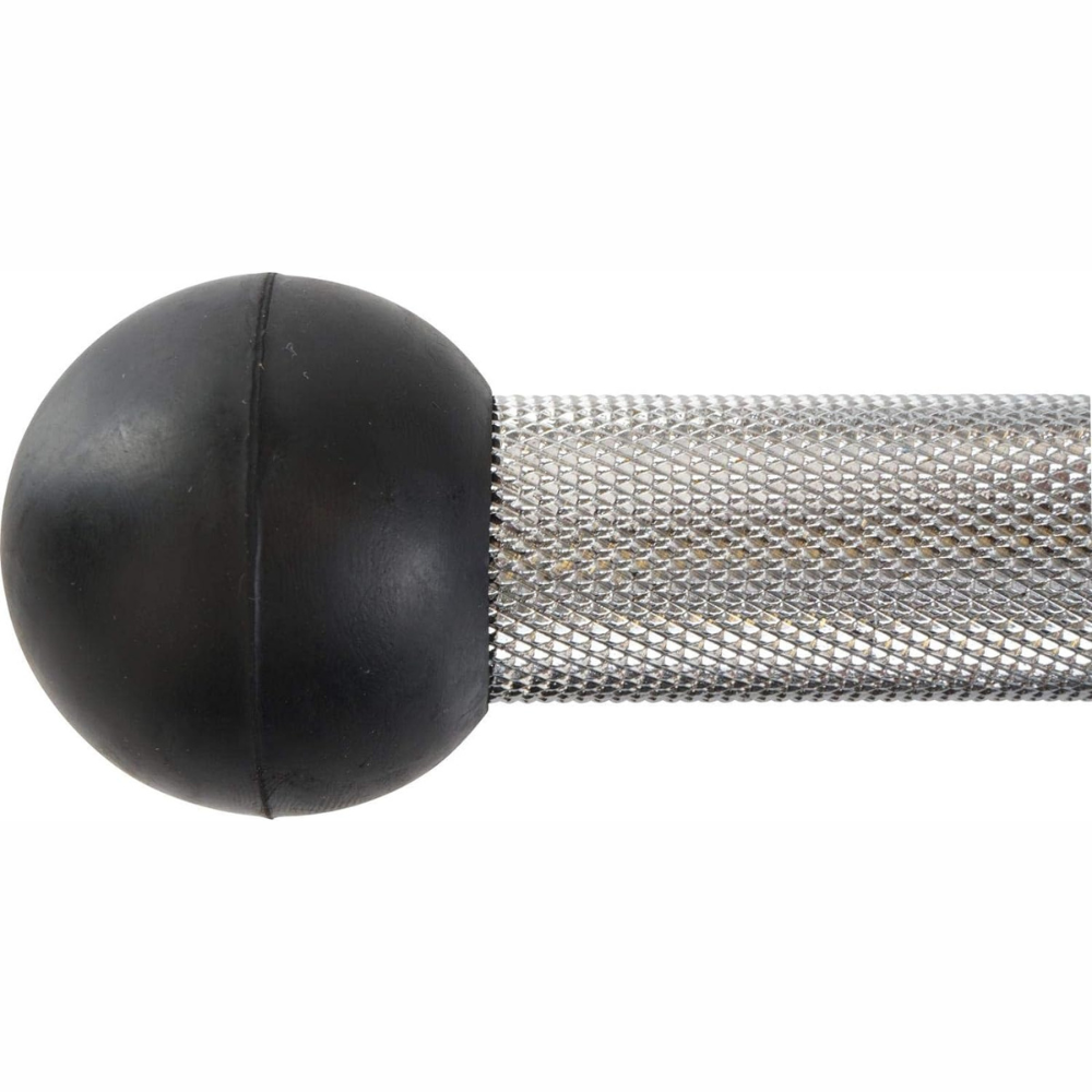 Bara triceps biceps, sarcina maxima de 200 kg, suprafata de prindere zimtata, otel, cromat ScSports