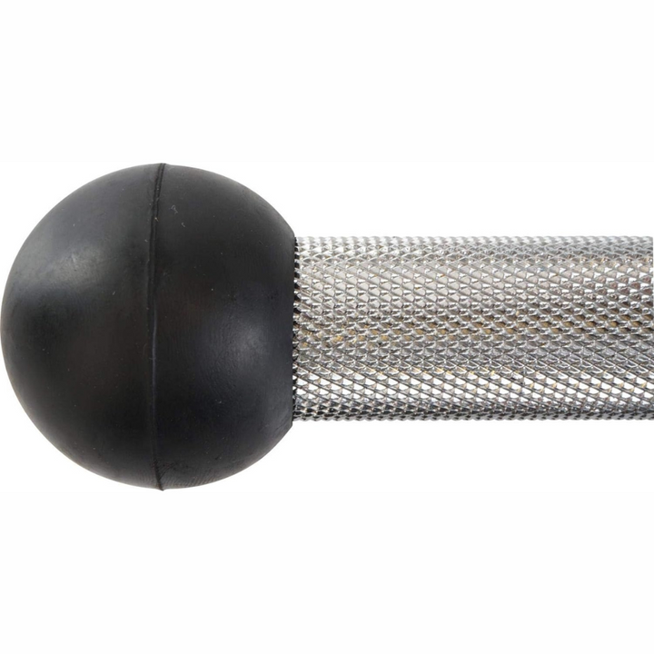 Bara triceps biceps, sarcina maxima de 200 kg, suprafata de prindere zimtata, otel, cromat ScSports