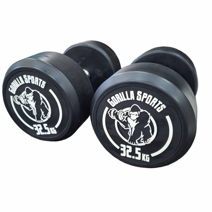 Ganteră rotundă fixă 2,5-40 Kg Gorilla Sports