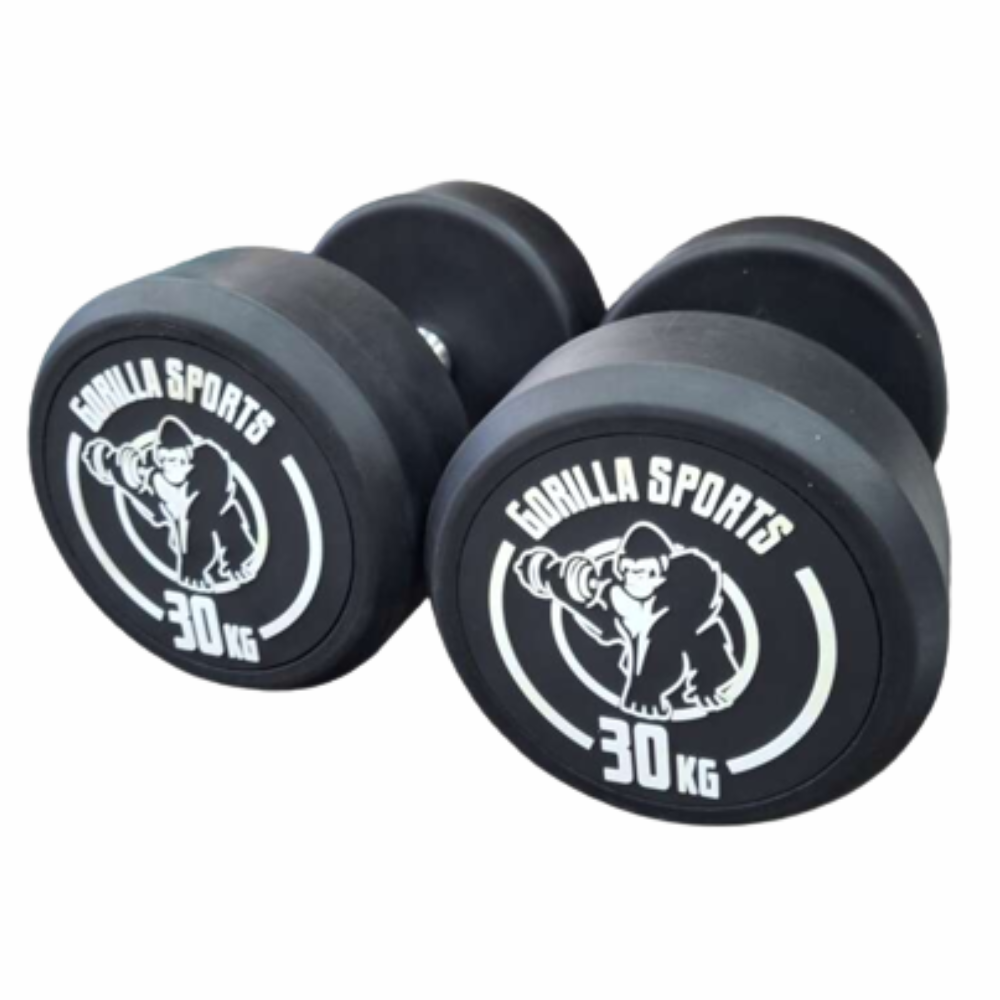 Ganteră rotundă fixă 2,5-40 Kg Gorilla Sports