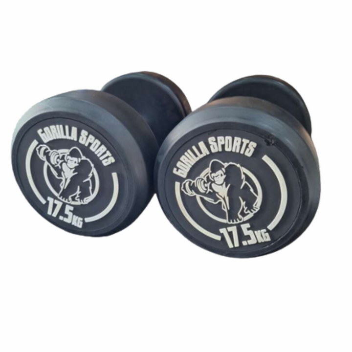 Ganteră rotundă fixă 2,5-40 Kg Gorilla Sports