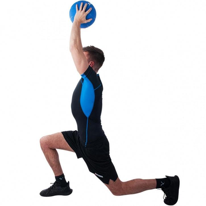 Minge medicinală ScSPORTS albastră de greutăți diferite - Gorilla Sports Ro