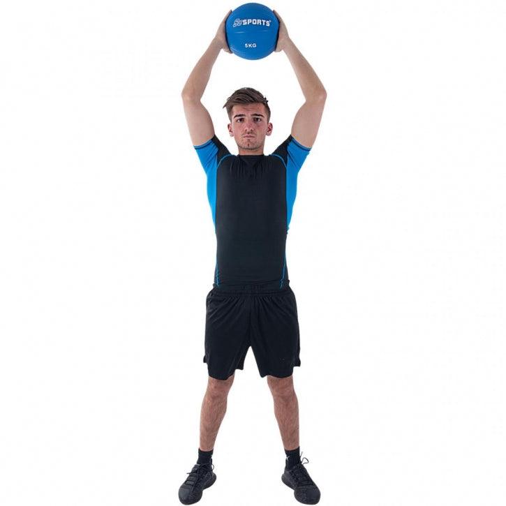 Minge medicinală ScSPORTS albastră de greutăți diferite - Gorilla Sports Ro