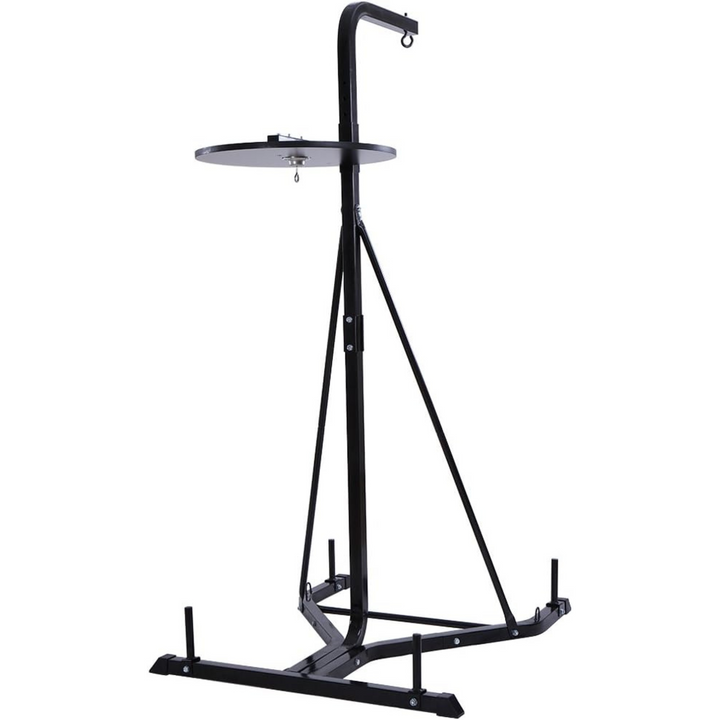 Platforma din otel pentru para box, 205 x 105 x 122 cm, negru PHYSIONICS