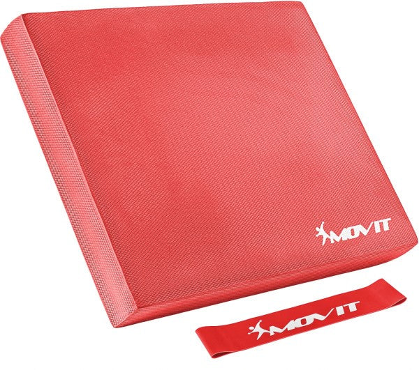 Caramida suport umeri yoga echilibru + banda de gimnastica, Multiple Culori MOVIT
