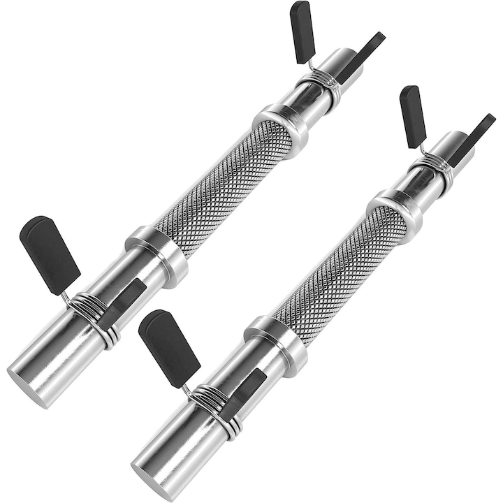 Set de haltere - 27, 5 - 100 kg, 2 gantere, bara de haltere, bara SZ, diametru 31 mm, discuri de greutate, fonta ScSports