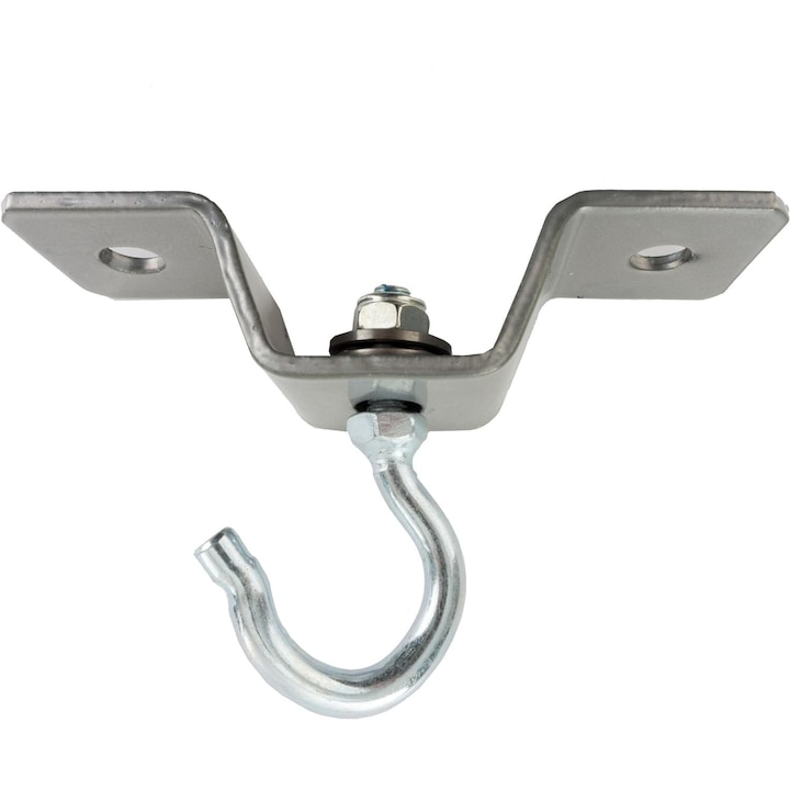 Carlig de tavan rotativ cu suruburi si dibluri, alb Anaterra Anaterra