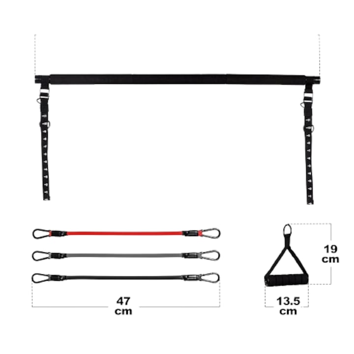 Set Pilates – Bastoane pentru antrenament complet Gorilla Sports Ro