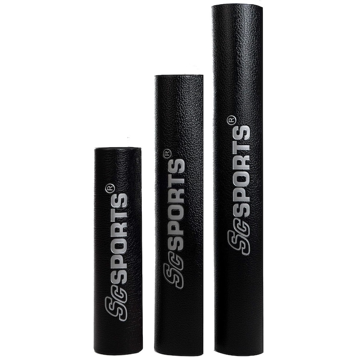 Saltea pentru yoga, fitness, aerobic, suprafata antiderapanta, 120 X 60 Cm negru ScSports