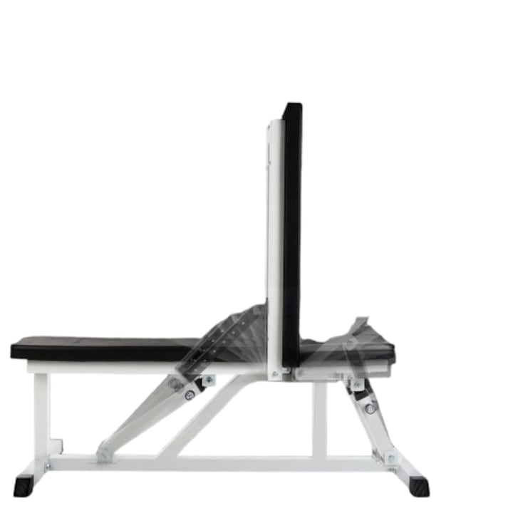 Banca pentru piept, 153 x 56 x 138 cm, reglabila, spatar cu 7 pozitii, scaun reglabil 4 pozitii, pana la 200 kg incarcare ScSports
