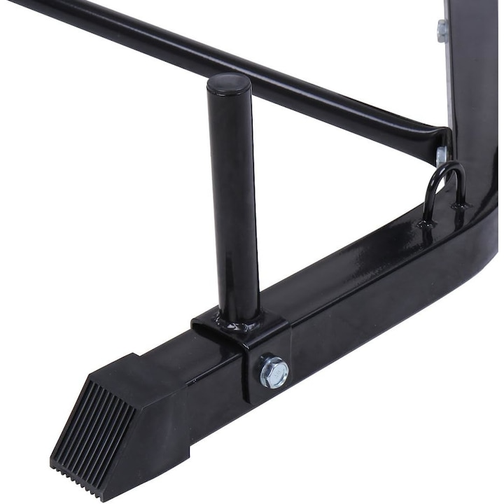 Platforma din otel pentru para box, 205 x 105 x 122 cm, negru PHYSIONICS