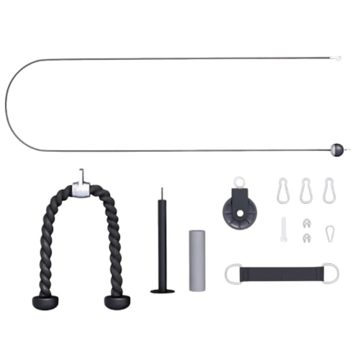 Set scripete de tragere lat, Gorilla Sports