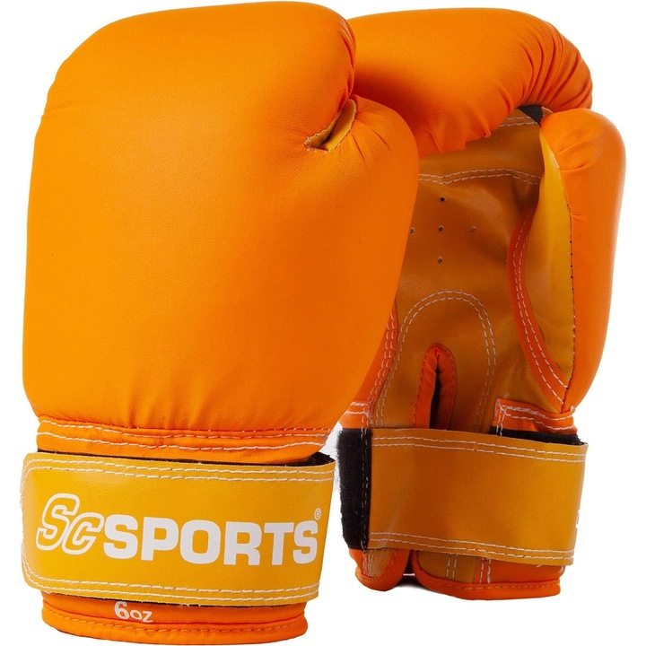 Set de box, pentru copii, portocaliu, ScSports