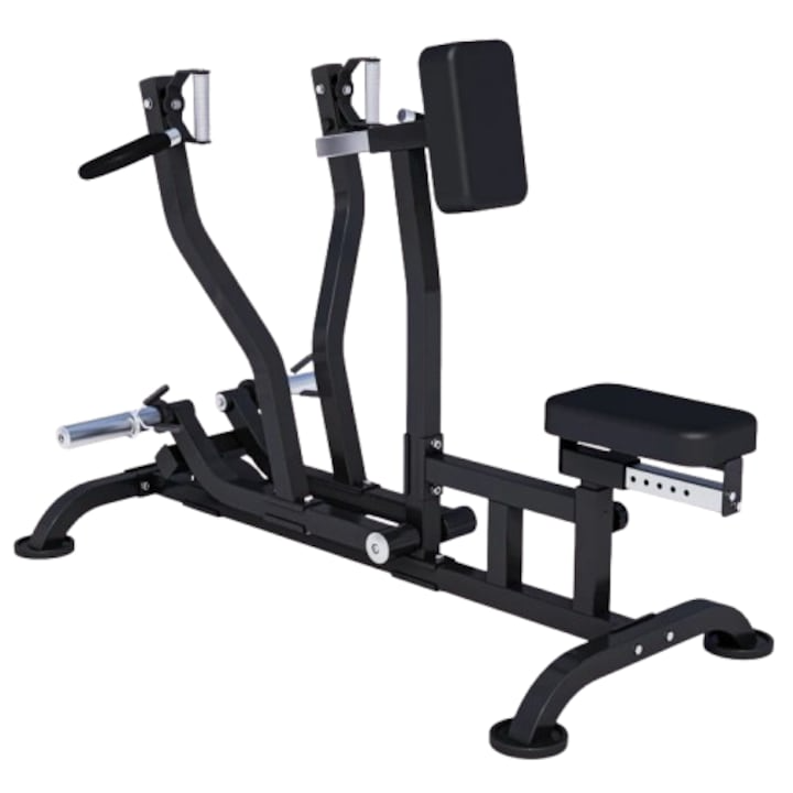 Banca de vaslit (spate), negru, Maxxus