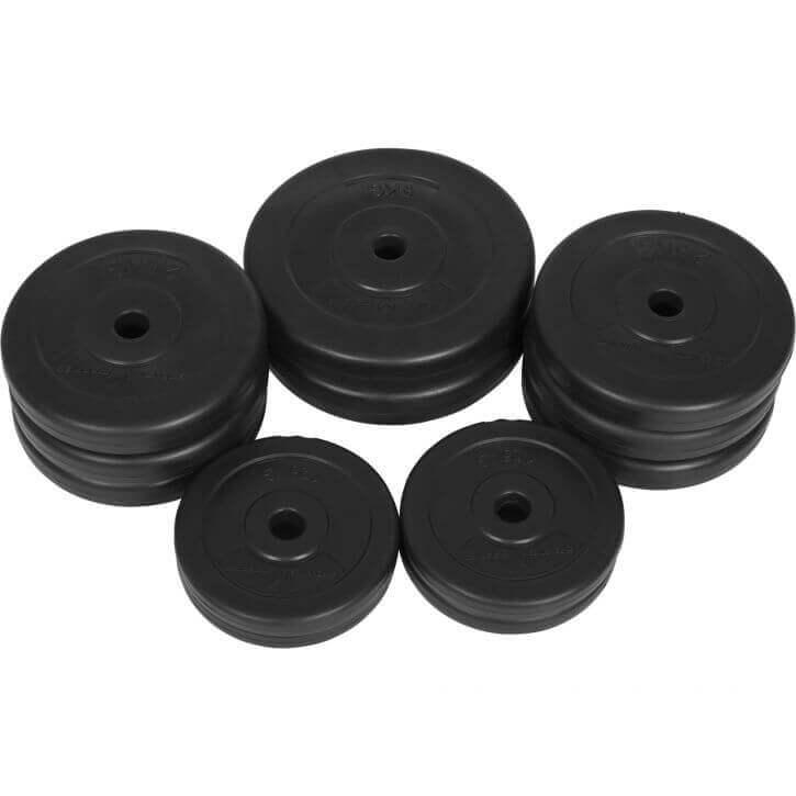Set de discuri E-Series S 25mm 30 kg GYRONETICS - Gorilla Sports Ro
