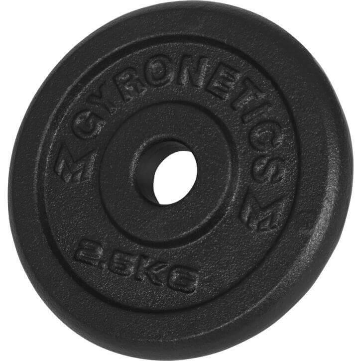 Set gantere Seria E 25 mm fontă 20 kg - Gorilla Sports Ro
