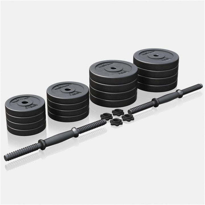 Set gantere E-Series 25 mm 30 kg GYRONETICS - Gorilla Sports Ro