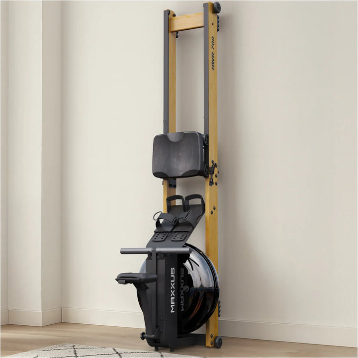 Aparat de vâslit, MAXXUS, pliabil, din lemn masiv de fag