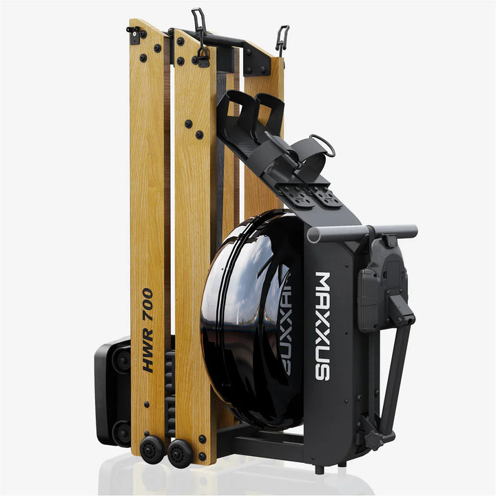 Aparat de vâslit, MAXXUS, pliabil, din lemn masiv de fag