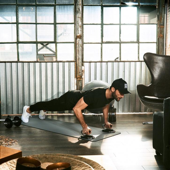 Bară cromată pentru flotări - Gorilla Sports Ro