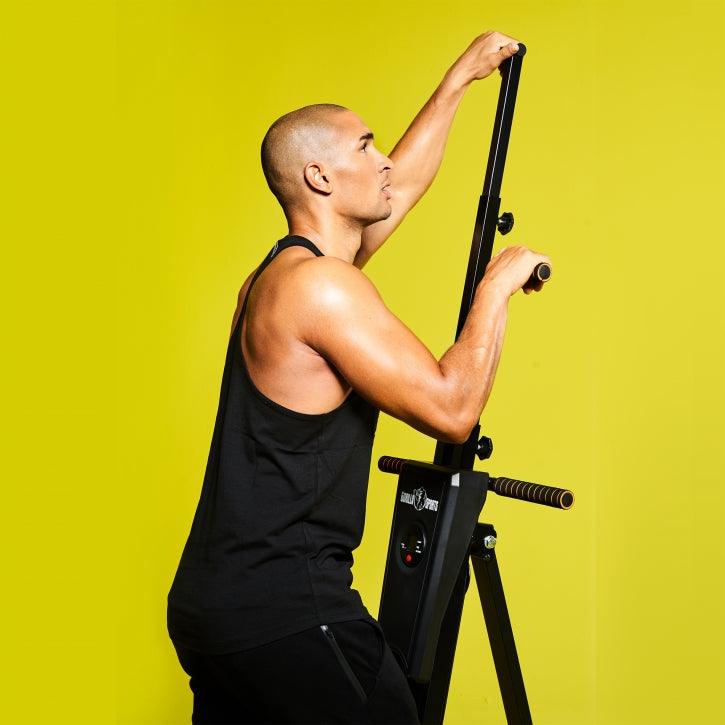 Aparat pentru exercitii vertical, negru Gorilla Sports