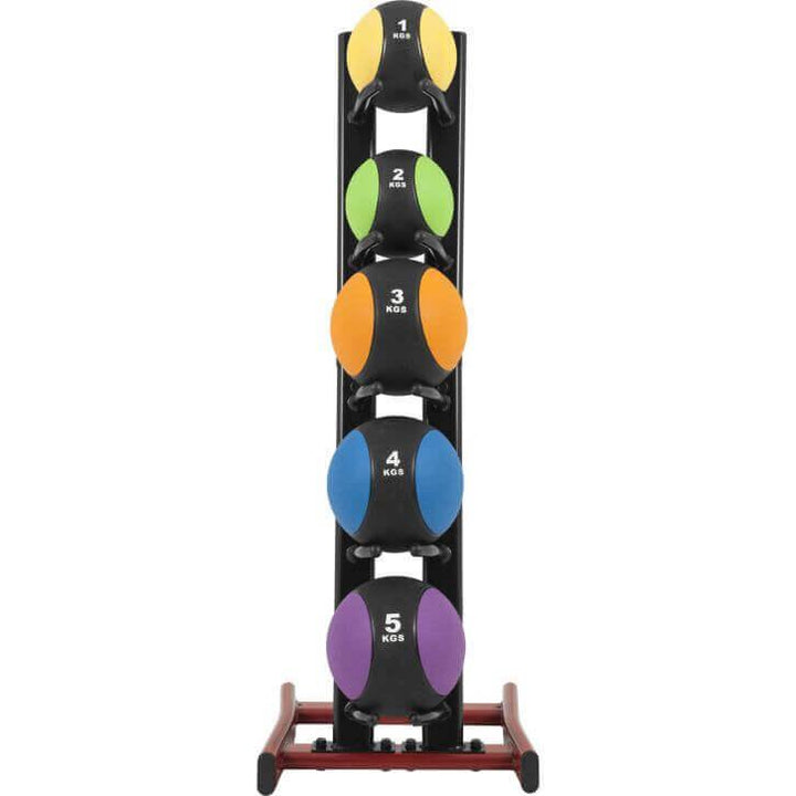 Suport mingi medicinale Negru/Rosu - Gorilla Sports Ro