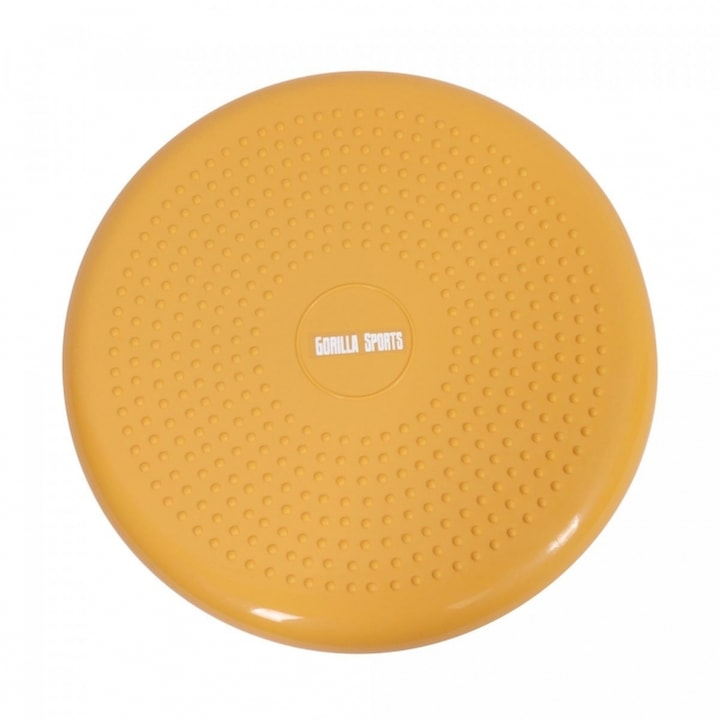 Pernă cu aer pentru șezut/fitness, inclusiv pompă de aer Multiple Culori Gorilla Sports