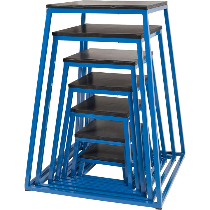 Plyo Box , set de 7 cutii pentru sărituri - Gorilla Sports Ro