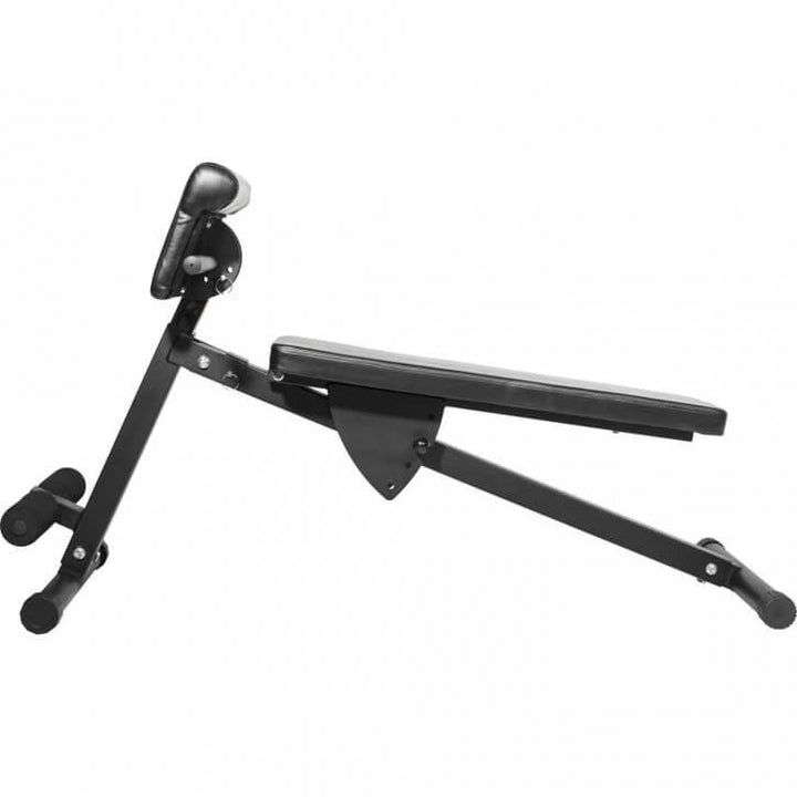 Bancă de greutăți de hiperextensie reglabilă, neagră - Gorilla Sports Ro