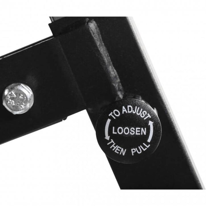 Bancă de greutăți de hiperextensie reglabilă, neagră - Gorilla Sports Ro